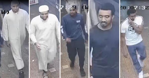 五名男子因涉嫌在悉尼持刀伤人而被通缉