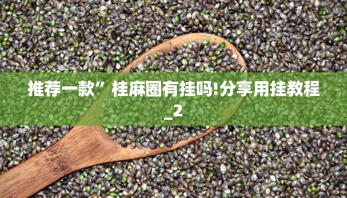 推荐一款”桂麻圈有挂吗!分享用挂教程_2