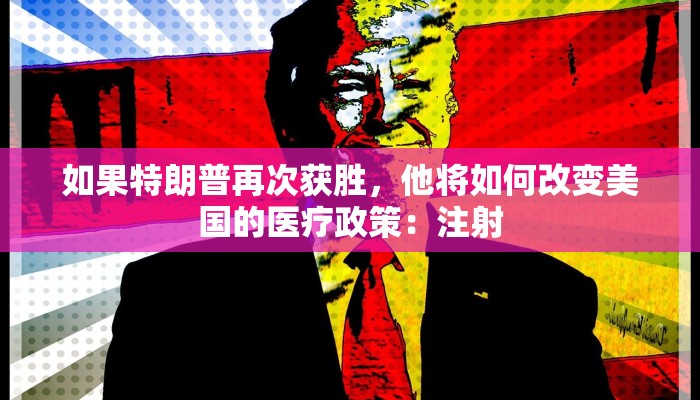 如果特朗普再次获胜,他将如何改变美国的医疗政策:注射 如果特朗普再次获胜,他将如何改变美国的医疗政策:注射